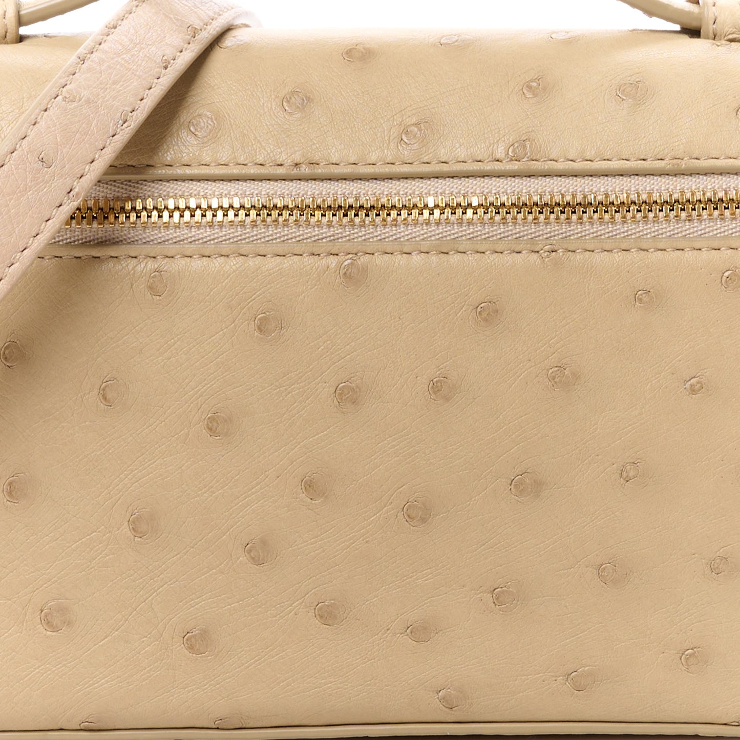 Ostrich L19 Extra Pocket Pouch Beige