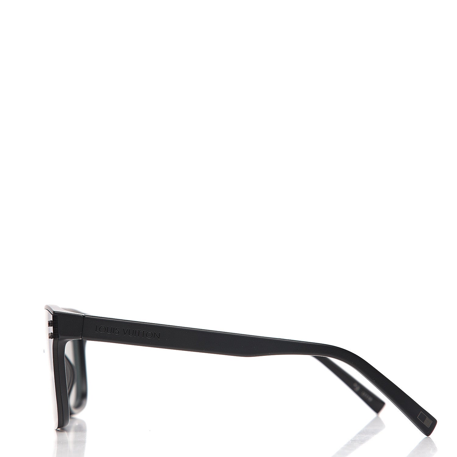 Louis Vuitton Acetate LV Waimea Square Sunglasses Z1082W Black 3 of 8
