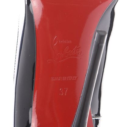 Christian Louboutin Patent So Kate 120 Pumps 37 Black 7 of 8