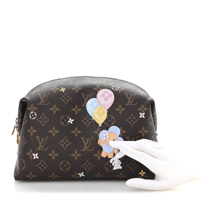 Louis Vuitton Monogram Vivienne Cosmetic Pouch GM 2 of 6