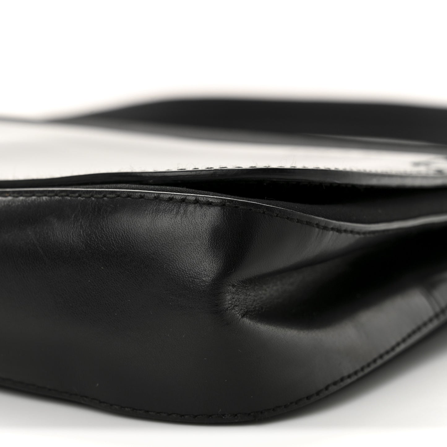 Canvas Soft Calfskin Super Basic 100 Shoulder Bag Black