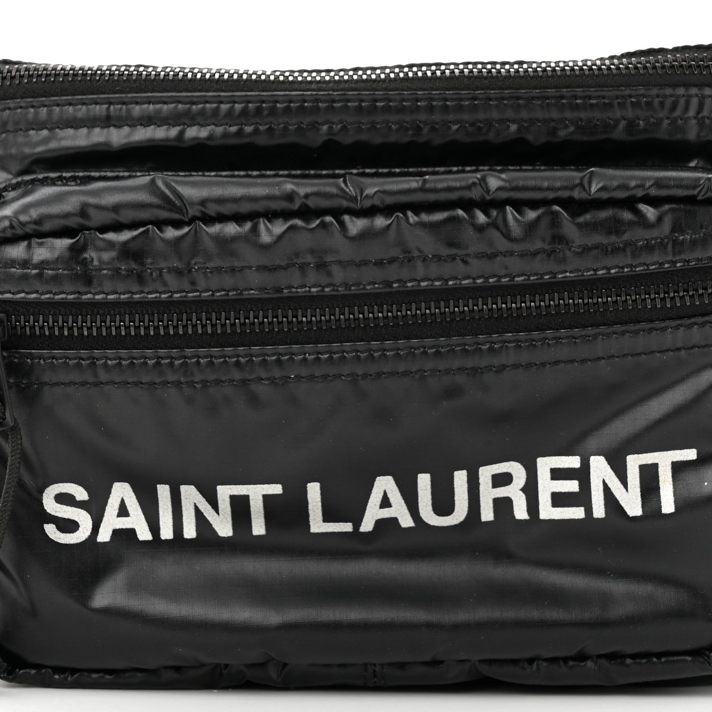 Nylon Logo Nuxx Body Belt Bag Black