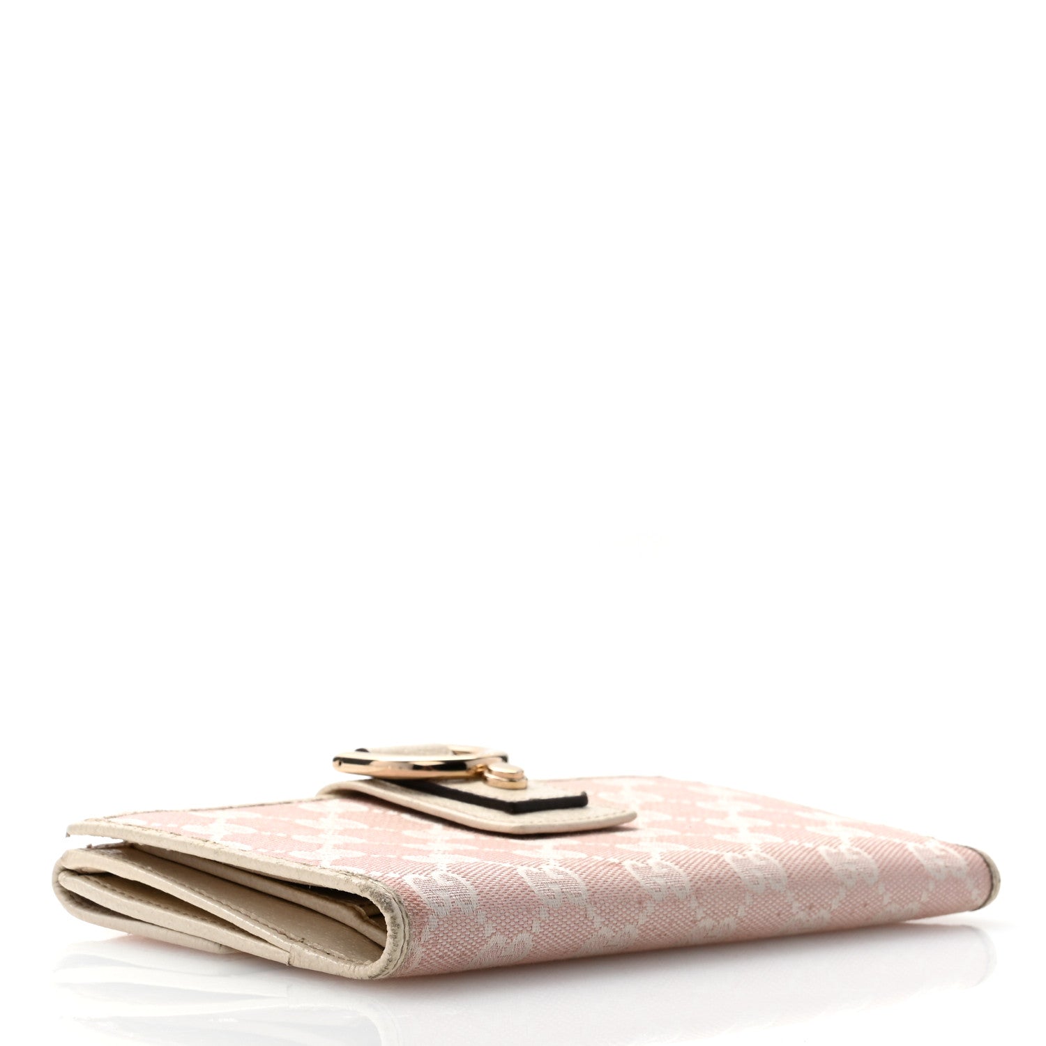 Gucci Monogram Abbey Continental Wallet Pink 4 of 11