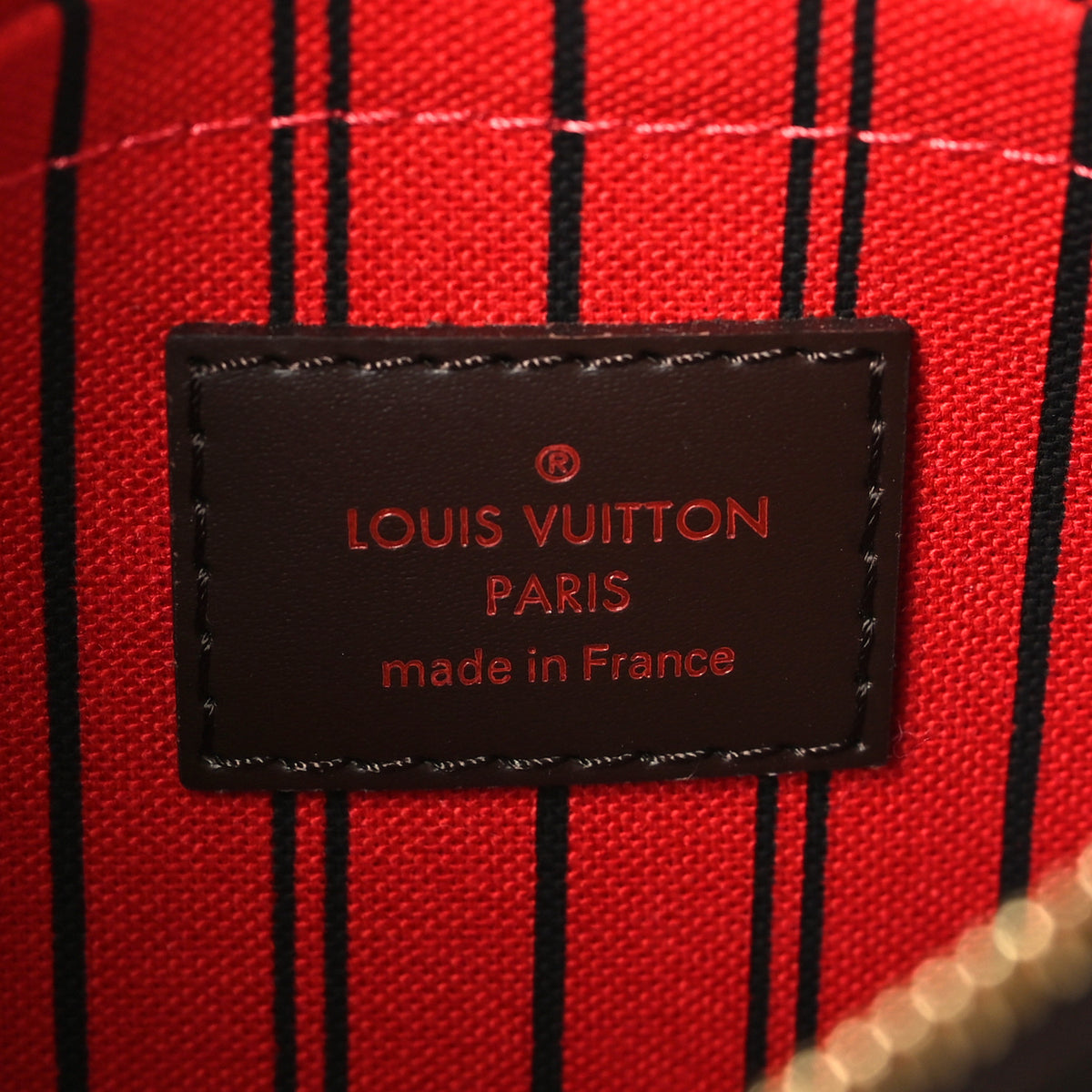 Louis Vuitton Damier Ebene Neverfull PM Pochette 6 of 7