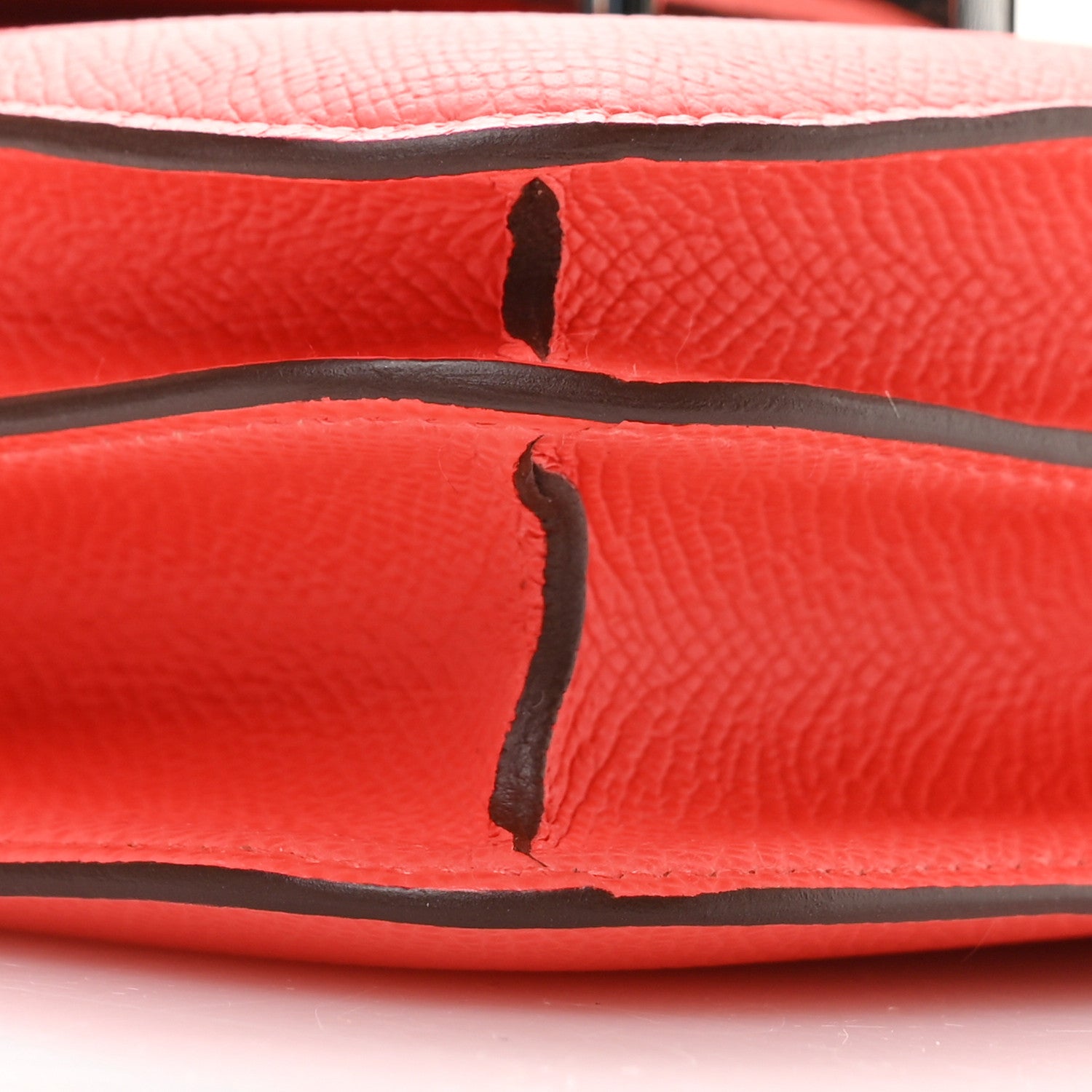Hermes Epsom Constance 18 Orange Field 10 of 12