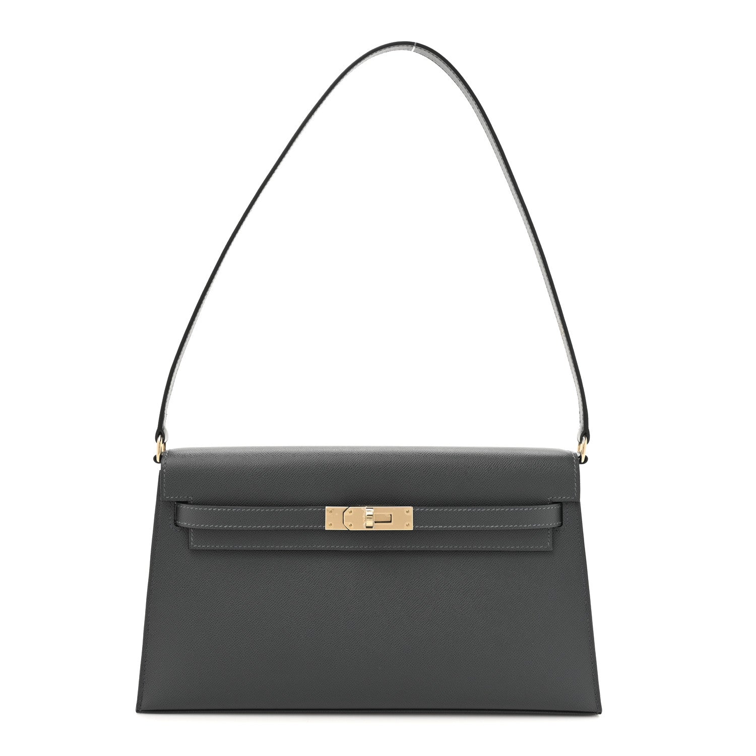 Hermes Madame Calfskin Kelly Elan Gris Meyer 1 of 11