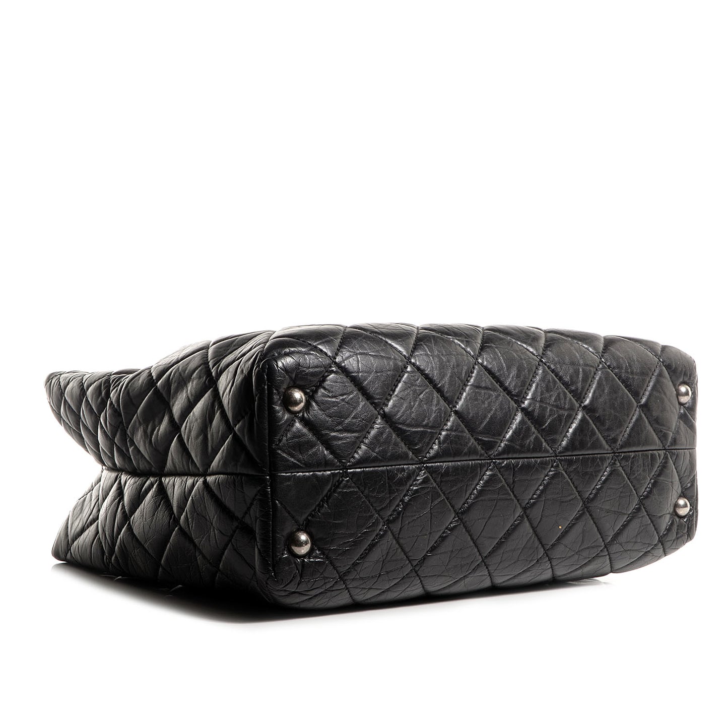 Aged Calfskin Reissue 2.55 Tote Black