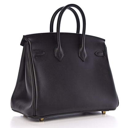 Hermes Veau Jonathan Birkin 25 Black 3 of 32