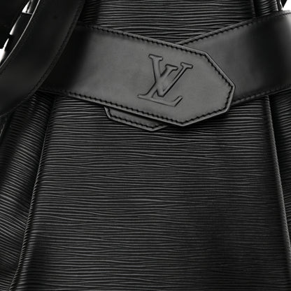 Louis Vuitton Epi Sac D'Epaule GM Black 7 of 16