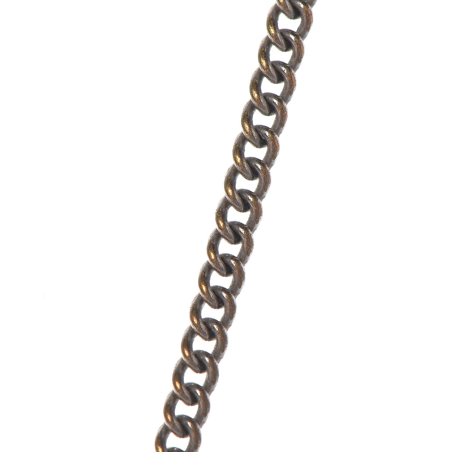 Chanel Crystal CC Necklace Silver 7 of 7