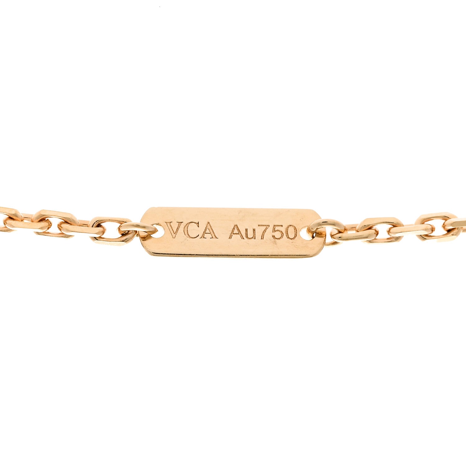 Van Cleef & Arpels 18K Yellow Gold Zodiac Virgo Pendant Necklace 4 of 6