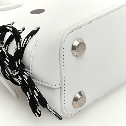 Balenciaga Calfskin Hello Kitty XXS Ville Top Handle Bag White 8 of 9