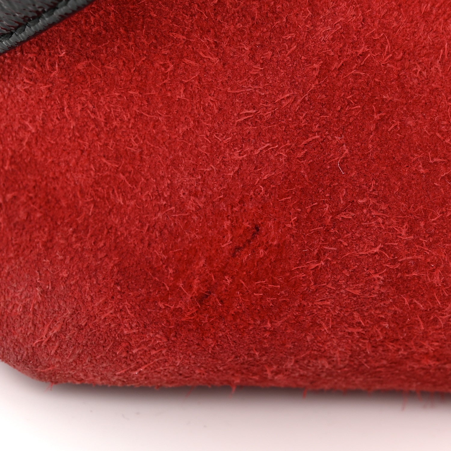 Gucci Suede Patent Web GG Small Ophidia Dome Shoulder Bag Hibiscus Red 12 of 16