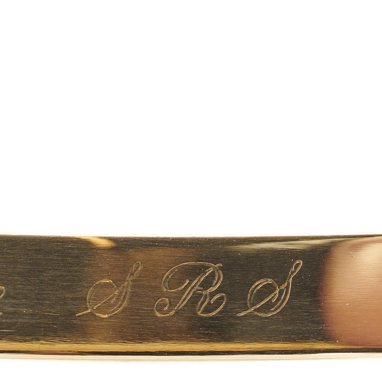 18K Yellow Gold LOVE Bracelet 21