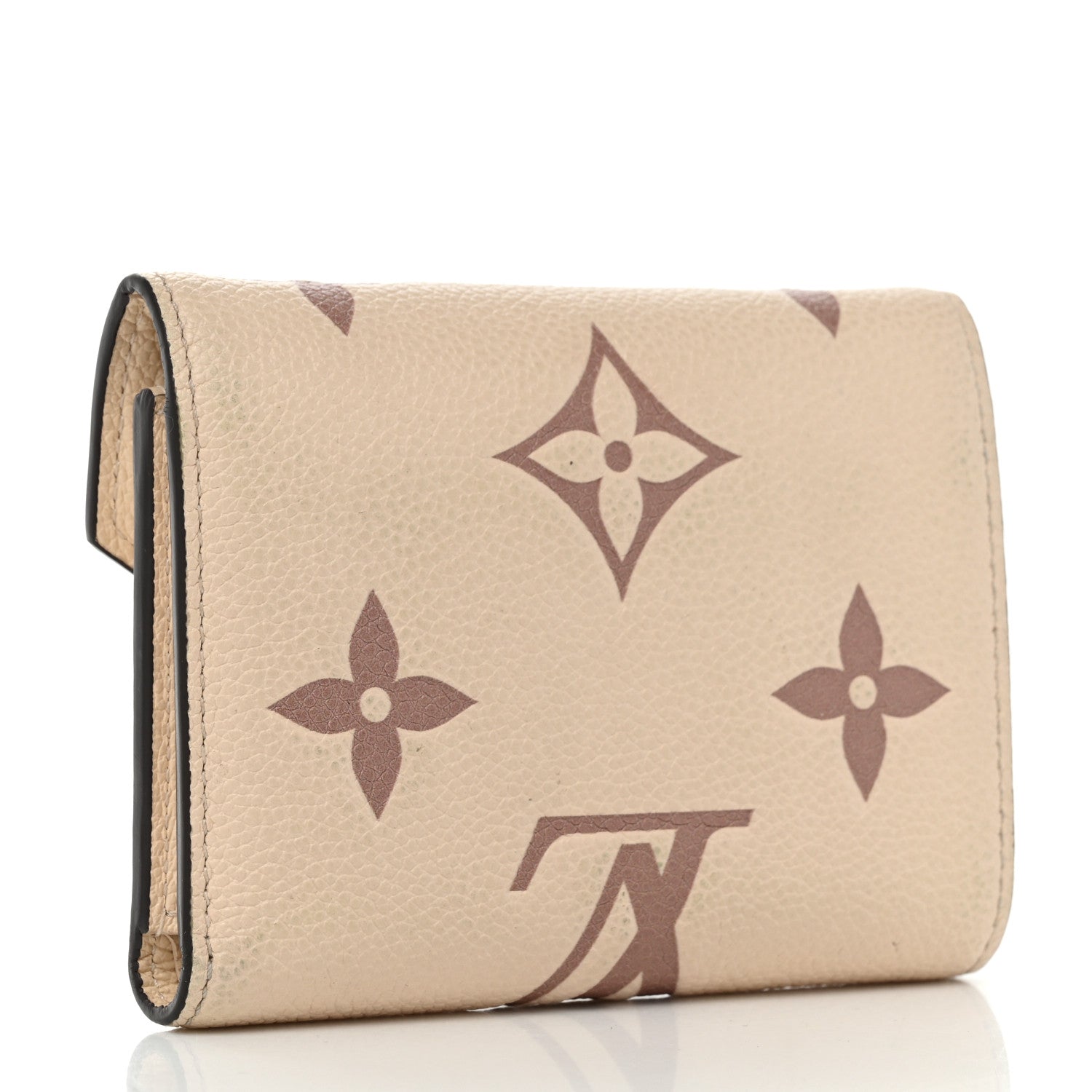 Louis Vuitton Empreinte Monogram Giant Victorine Wallet Creme Bois De Rose 3 of 9