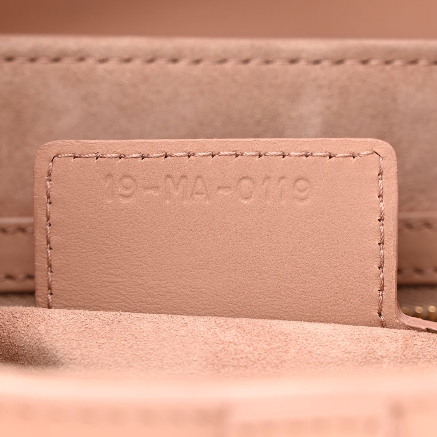 Christian Dior Ultra Matte Calfskin Saddle Bag Blush 7 of 10