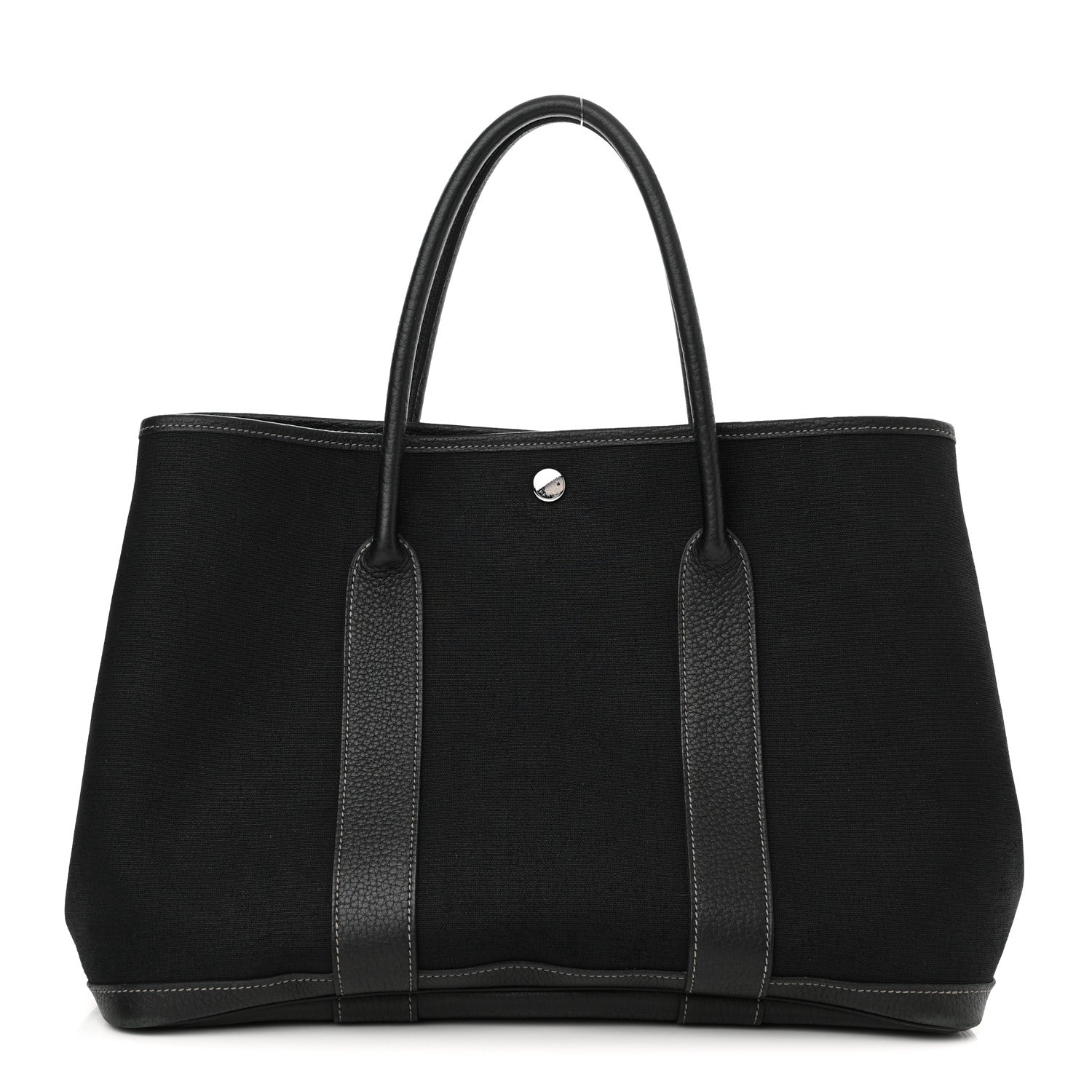 Hermes Toile Negonda Garden Party Tote 36 MM Black 1 of 10