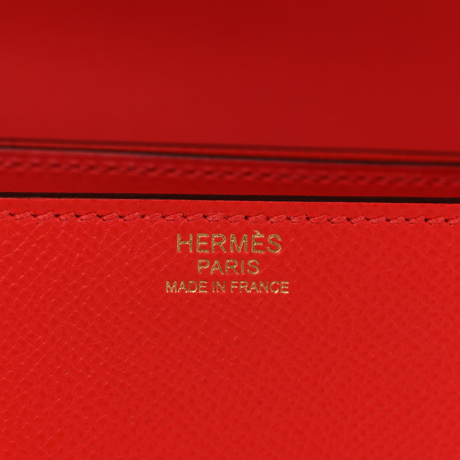 Hermes Epsom Mosaique Au 24-21 Rouge de Coeur 6 of 13