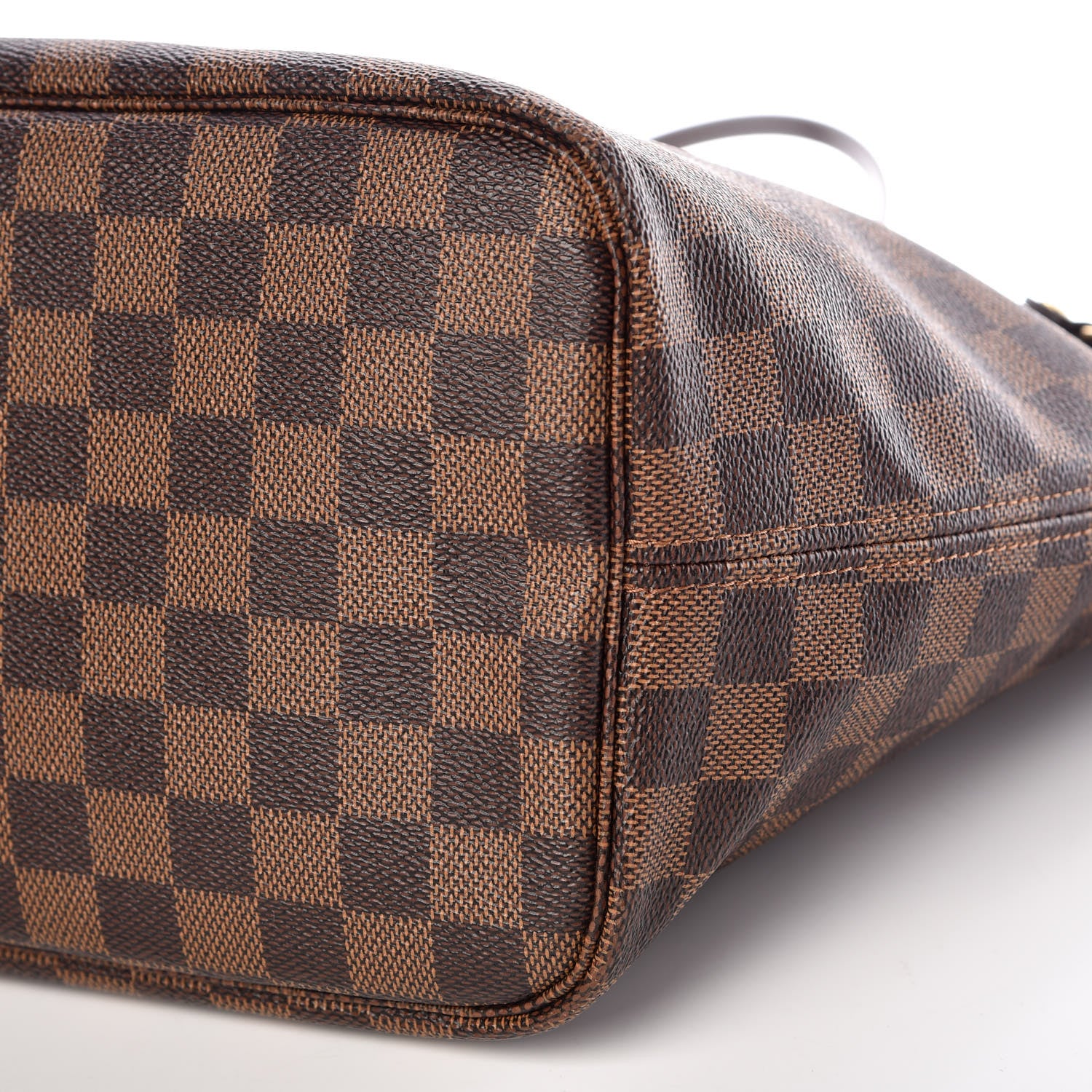 Louis Vuitton Damier Ebene Neo Neverfull MM Rose Ballerine 7 of 10
