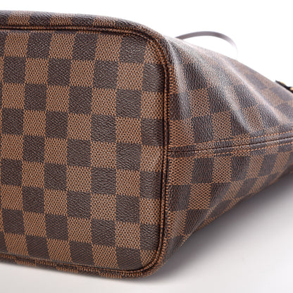 Louis Vuitton Damier Ebene Neo Neverfull MM Rose Ballerine 7 of 10