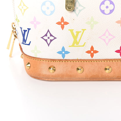 Louis Vuitton Monogram Multicolor Alma White 15 of 16
