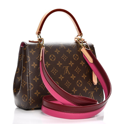 Louis Vuitton Monogram Cluny BB Bordeaux Fuchsia 4 of 7