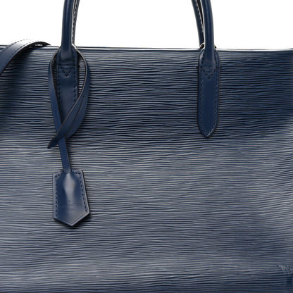 Louis Vuitton Epi Marly MM Indigo 7 of 10