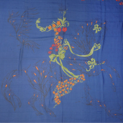 Hermes Silk Mousseline Cheval Fleuri Scarf 140 1 of 6