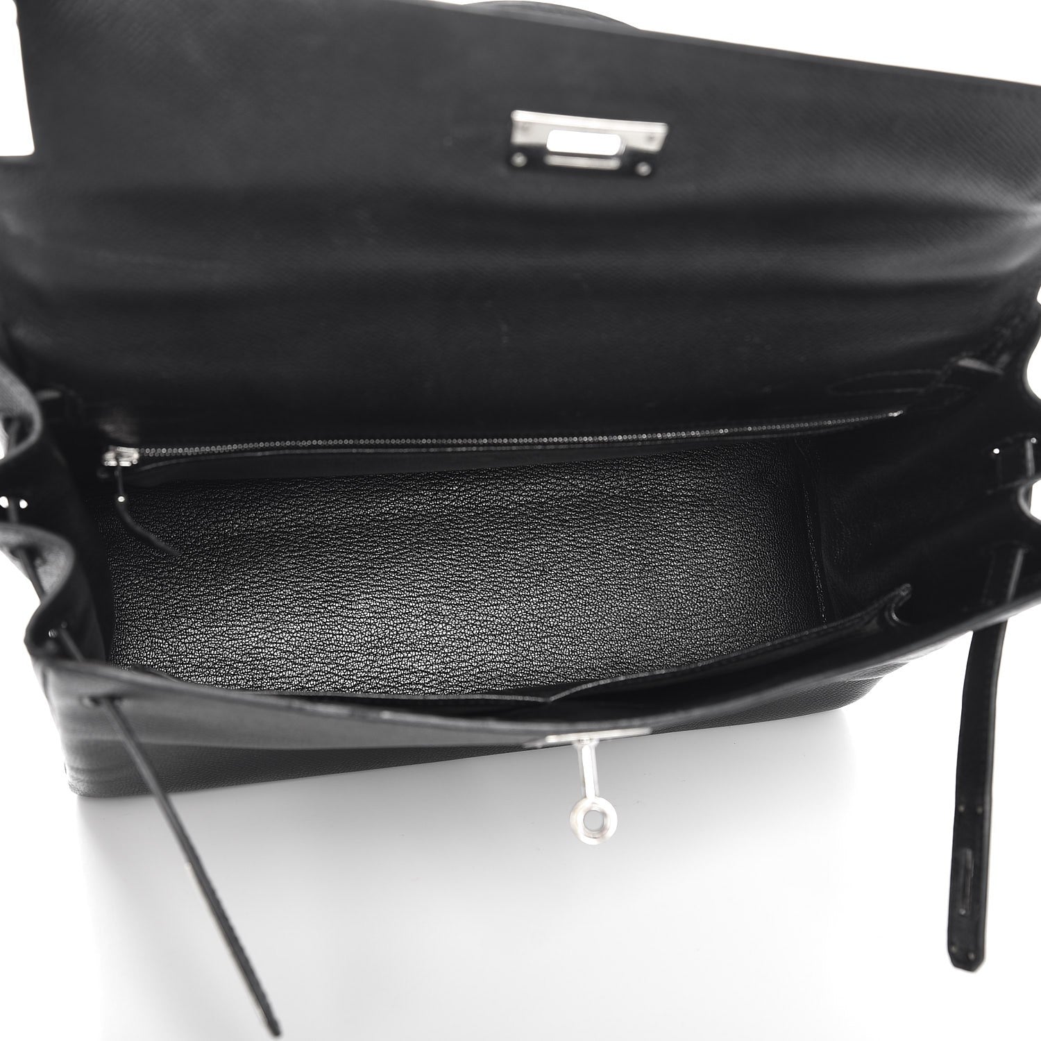 Hermes Epsom Kelly Retourne 32 Black 6 of 36