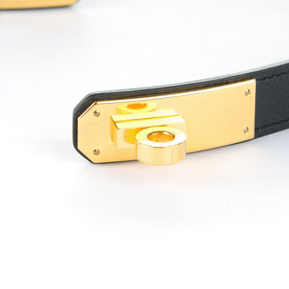 Hermes Epsom Kelly Belt Black 5 of 5