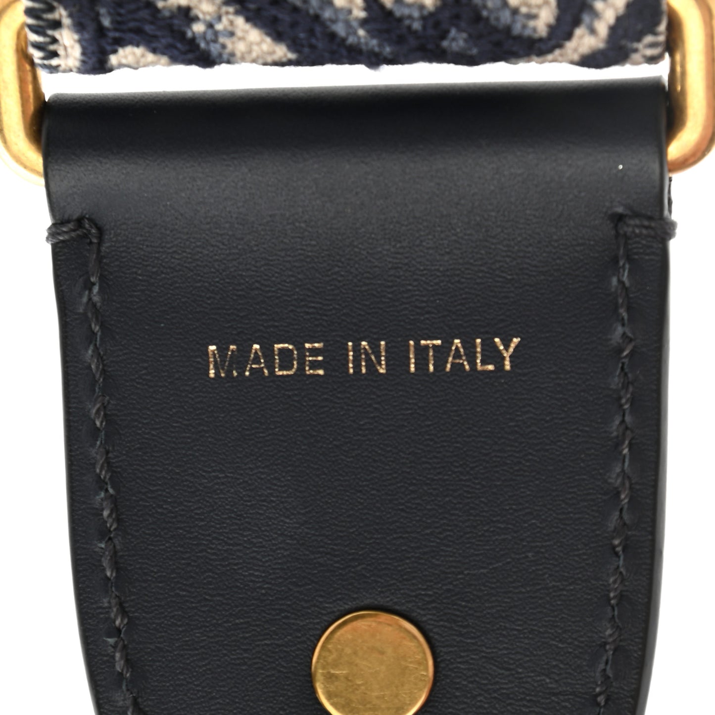 Oblique Adjustable Shoulder Strap Blue