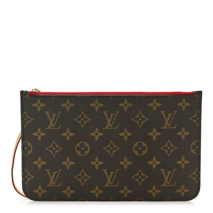 Louis Vuitton Monogram Neverfull MM GM Pochette Cherry 1 of 7
