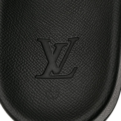 Louis Vuitton Monogram Watercolor Mens Waterfront Mules 7 Black 7 of 10
