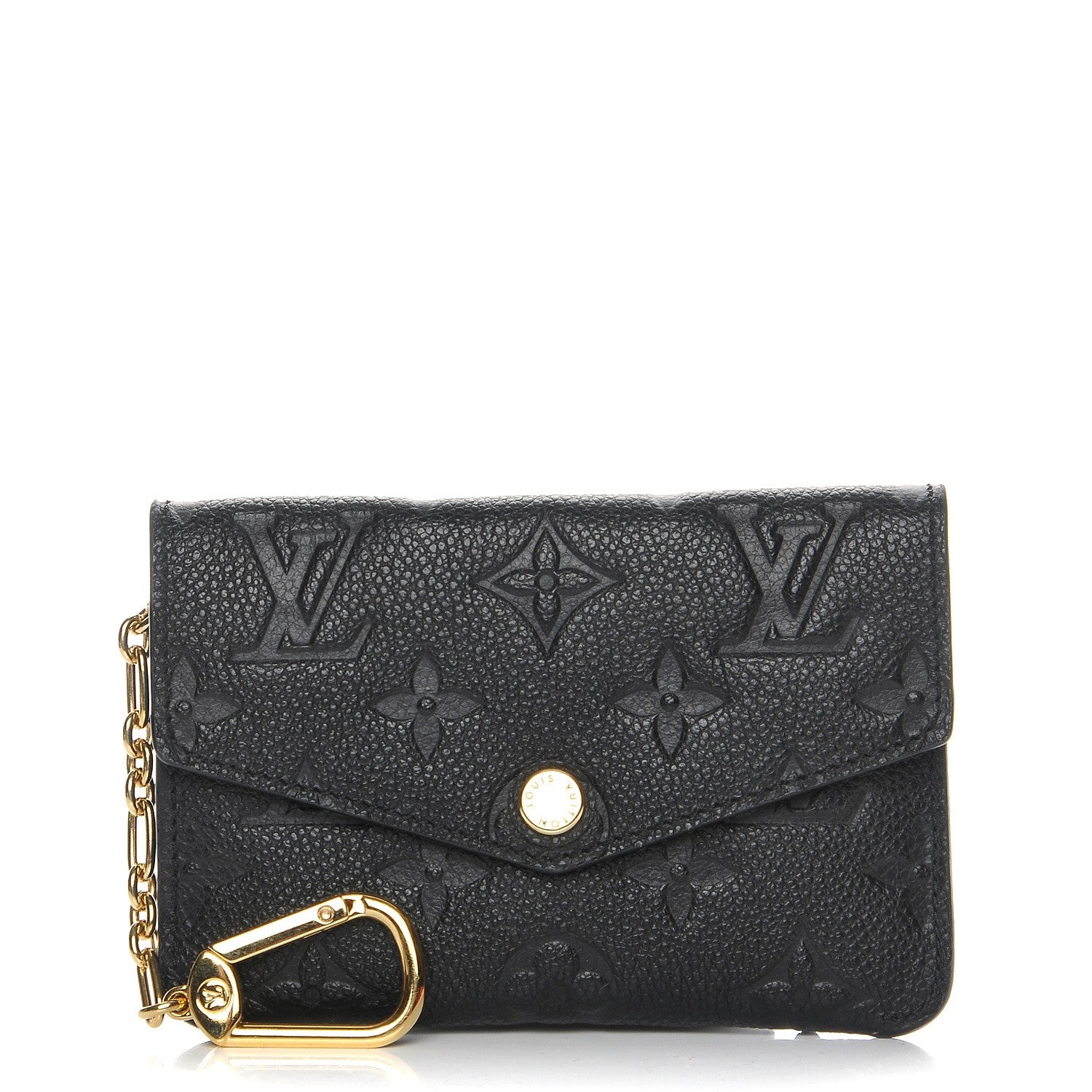 Louis Vuitton Empreinte Key Pouch Black 1 of 7