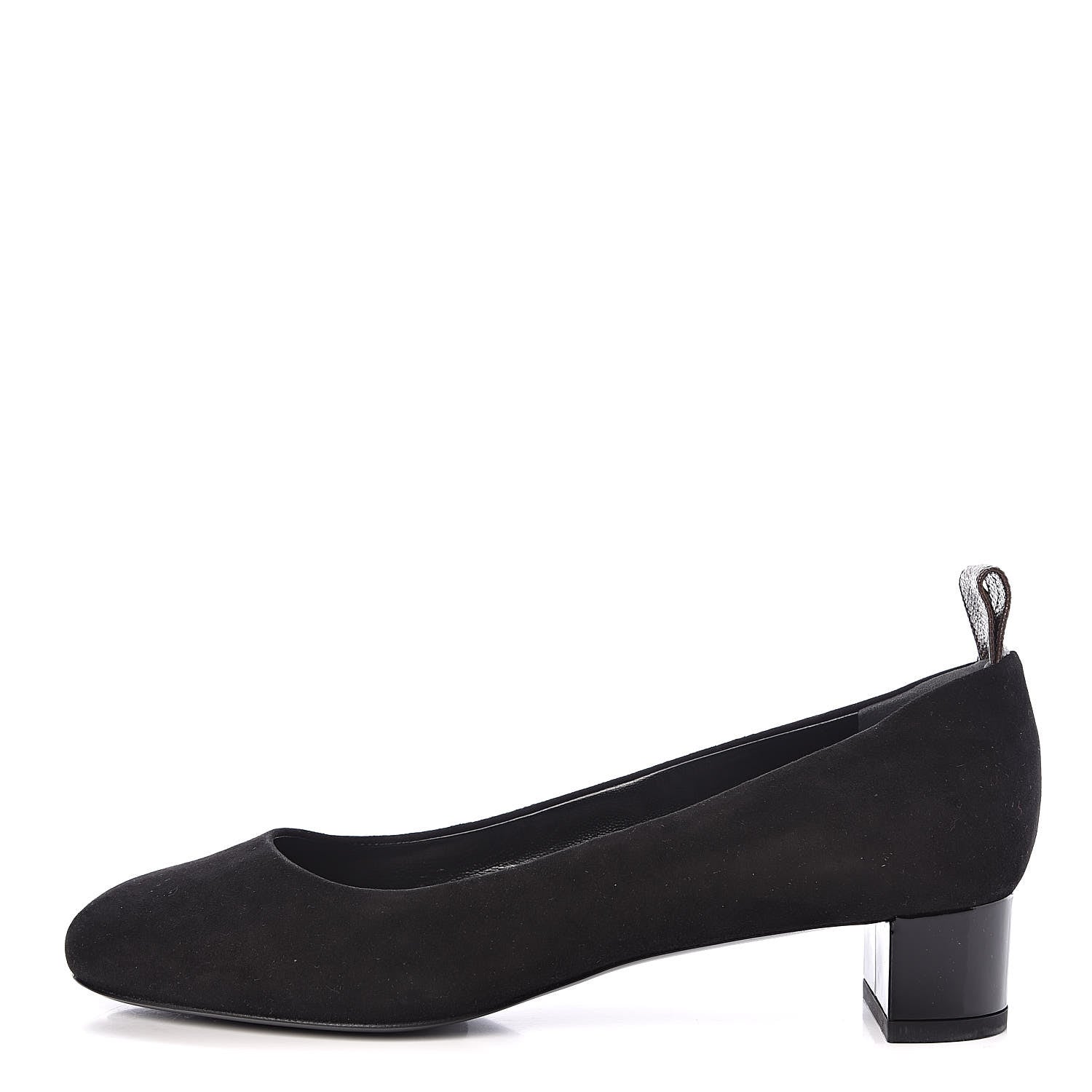 Louis Vuitton Suede Uniformes Pump 36 Black 1 of 7