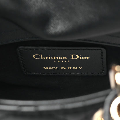 Christian Dior Lambskin Cannage Micro Lady Dior Black 6 of 10