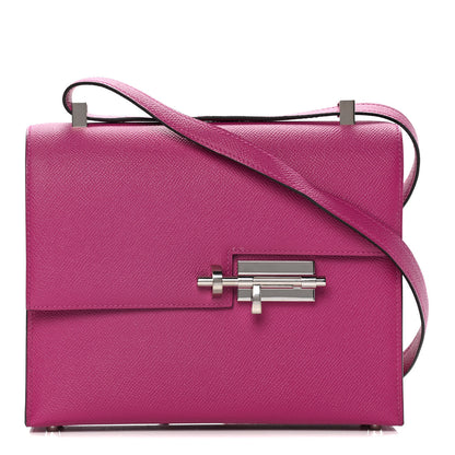 Hermes Epsom Verrou 21 Rose Pourpre 1 of 12