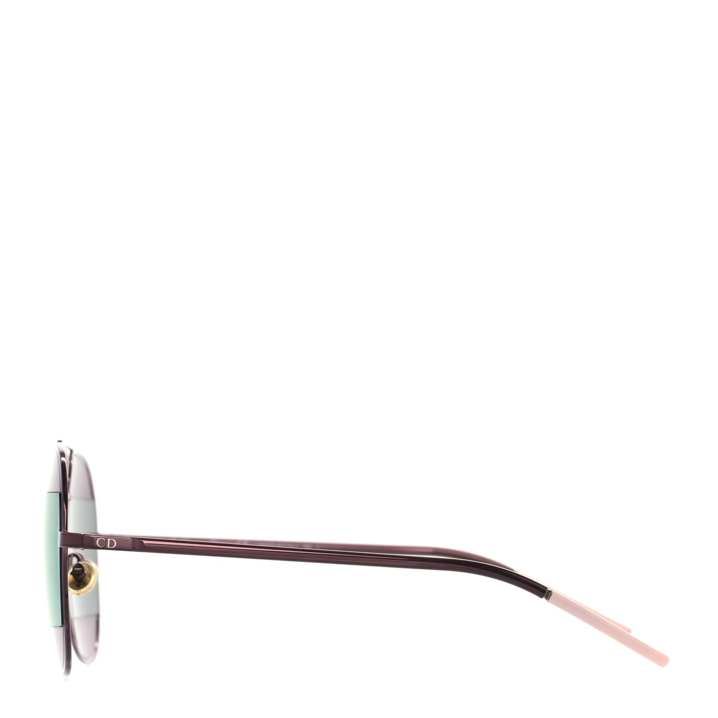 Metal Split 1 Aviator Sunglasses Purple