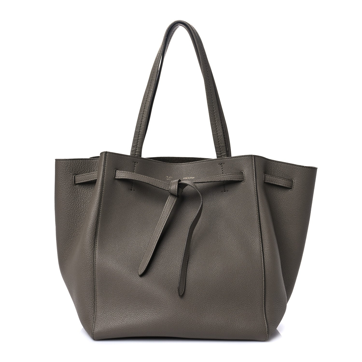 Celine Soft Grained Calfskin Medium Belt Cabas Phantom Taupe 1 of 5