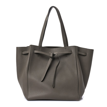 Celine Soft Grained Calfskin Medium Belt Cabas Phantom Taupe 1 of 5