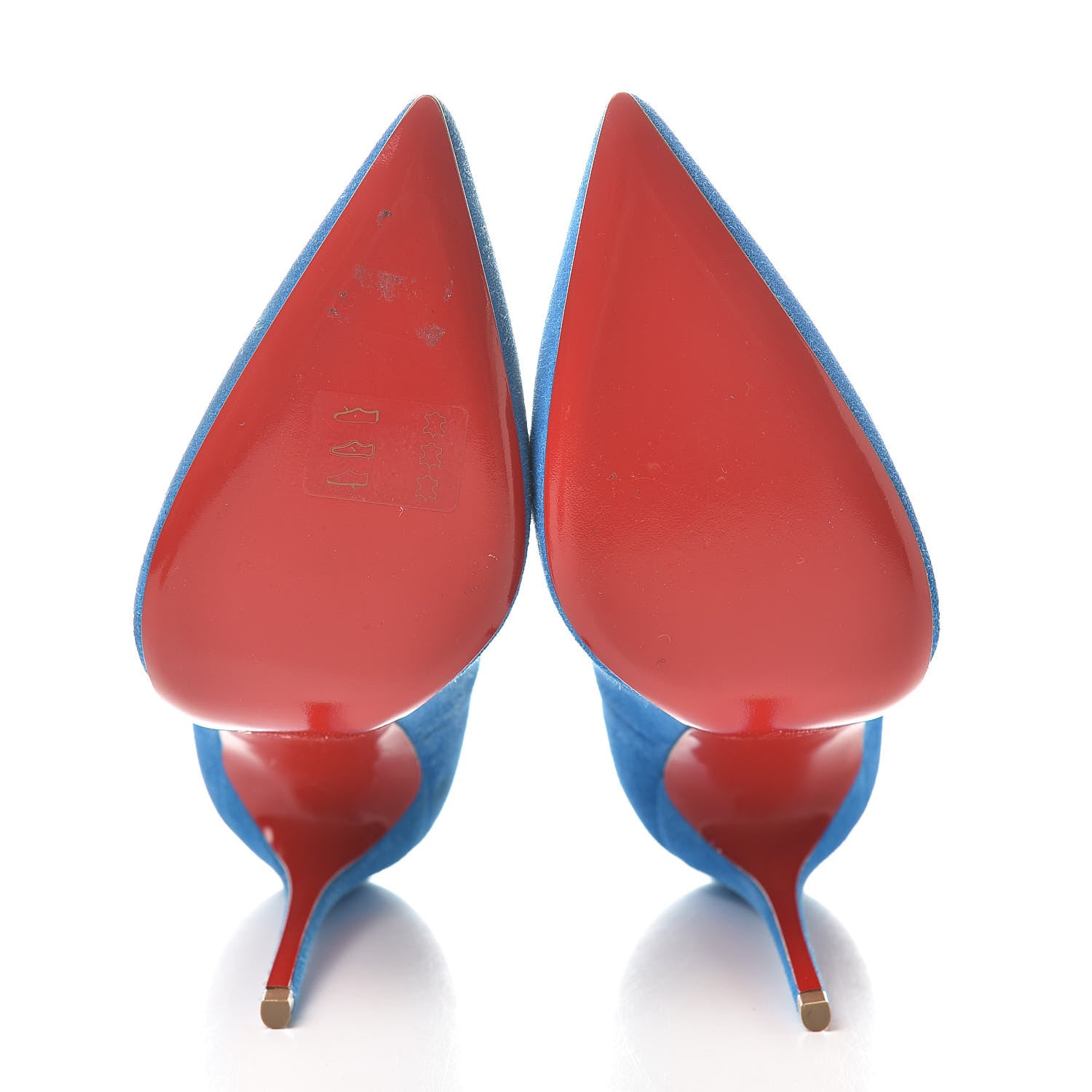 Christian Louboutin Veau Velours So Kate 120 Pumps 36 Egyptian Blue 5 of 11