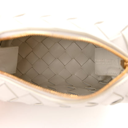 Bottega Veneta Nappa Intrecciato Candy Loop Camera Bag White 5 of 9