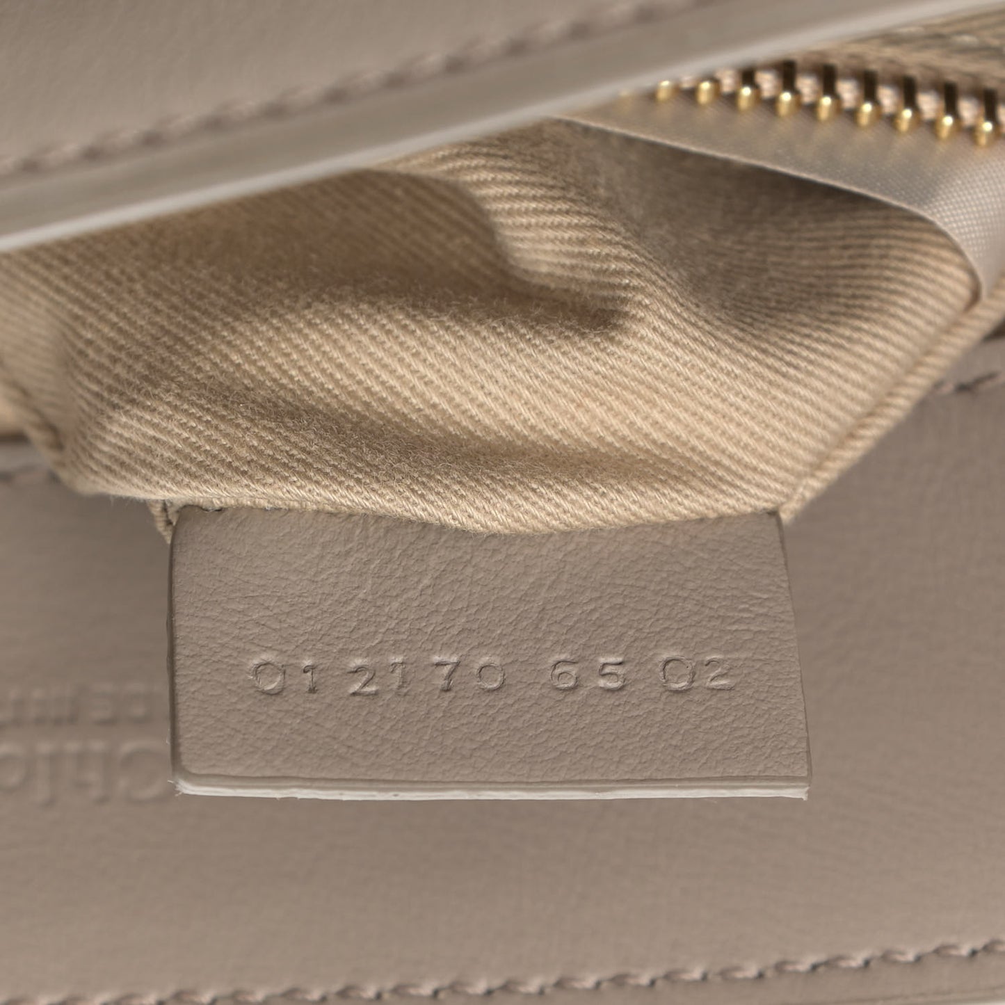 Calfskin Mini Tess Day Bag Motty Grey