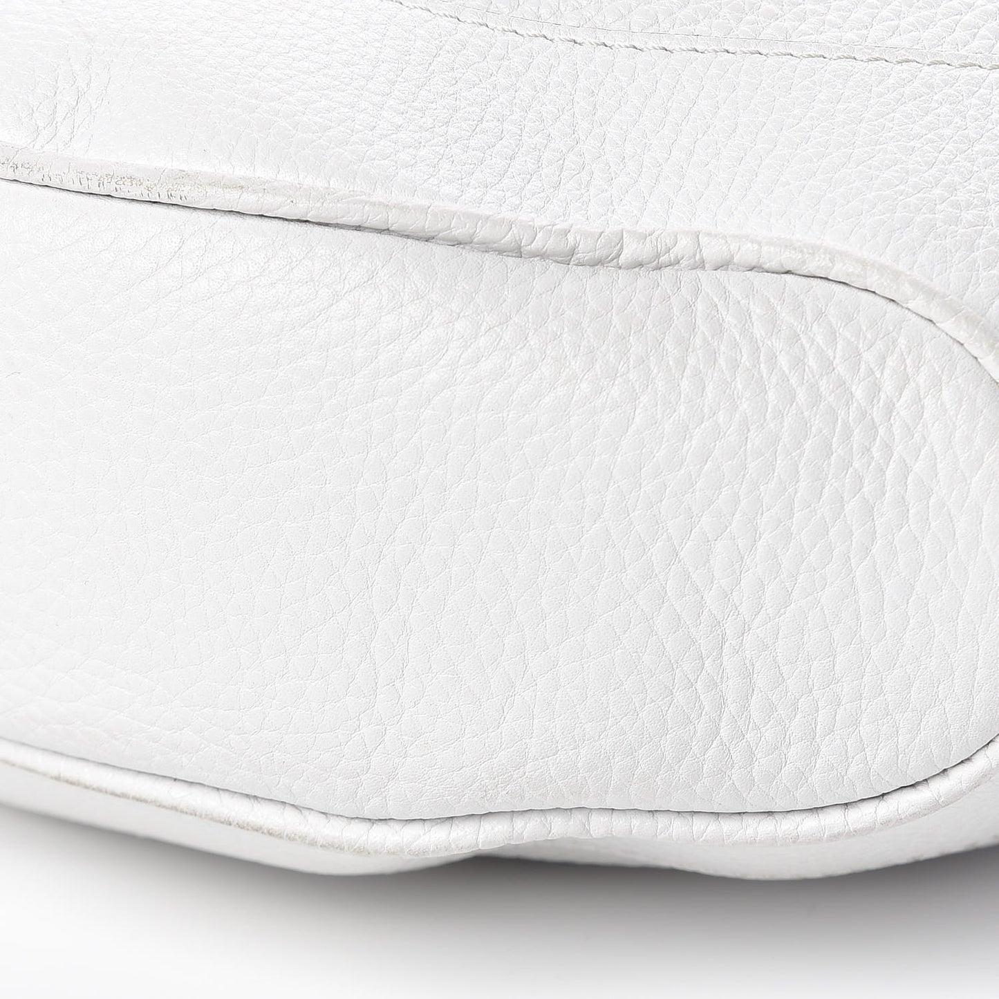 Calfskin Hobo White