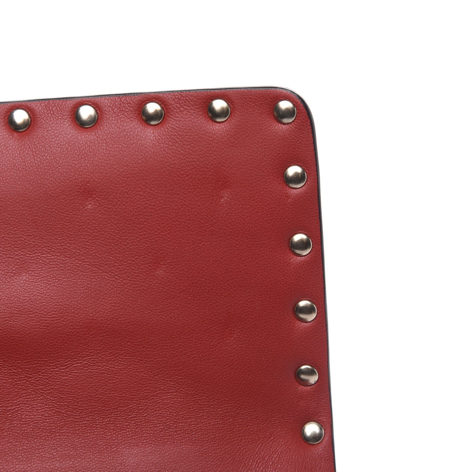 Valentino Garavani Nappa Medium Rockstud Spike Shoulder Bag Rosso Valentino 9 of 10