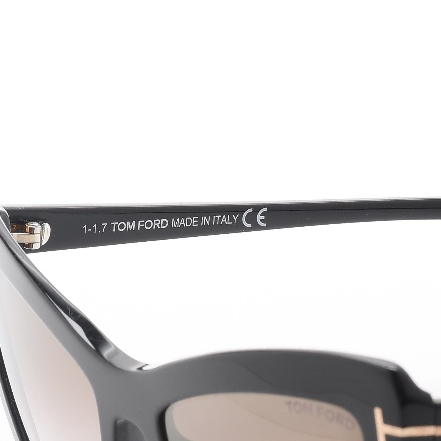 Tom Ford Valesca Cat Eye Sunglasses TF555 Black 5 of 8