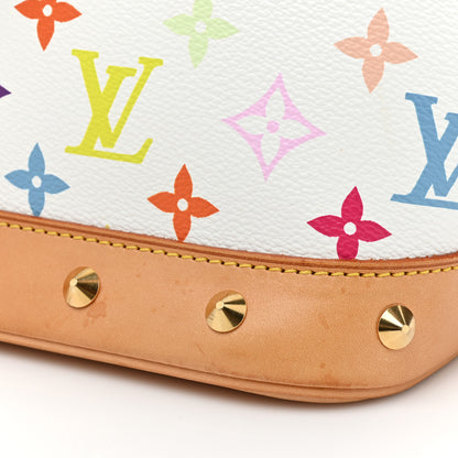 Louis Vuitton Monogram Multicolor Alma White 14 of 17
