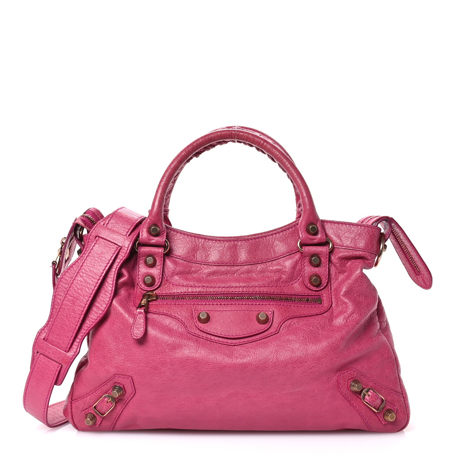 Balenciaga Agneau Giant 12 Gold Hardware Town Rose Jaipur 1 of 10