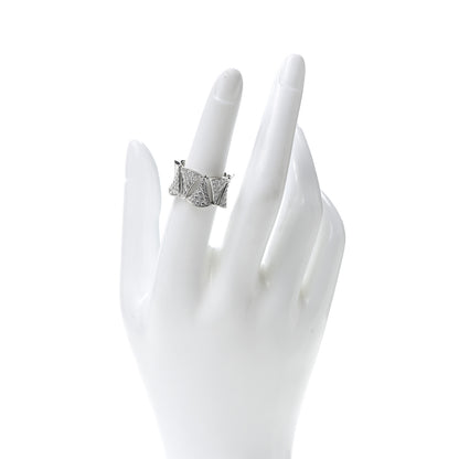 Bulgari 18K White Gold Diamond 2.14ctw Divas' Dream Ring 52 6 2 of 4