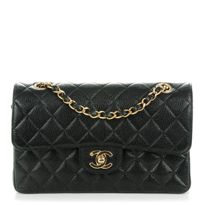 Chanel Caviar Quilted Small Double Flap Black 1 of 8